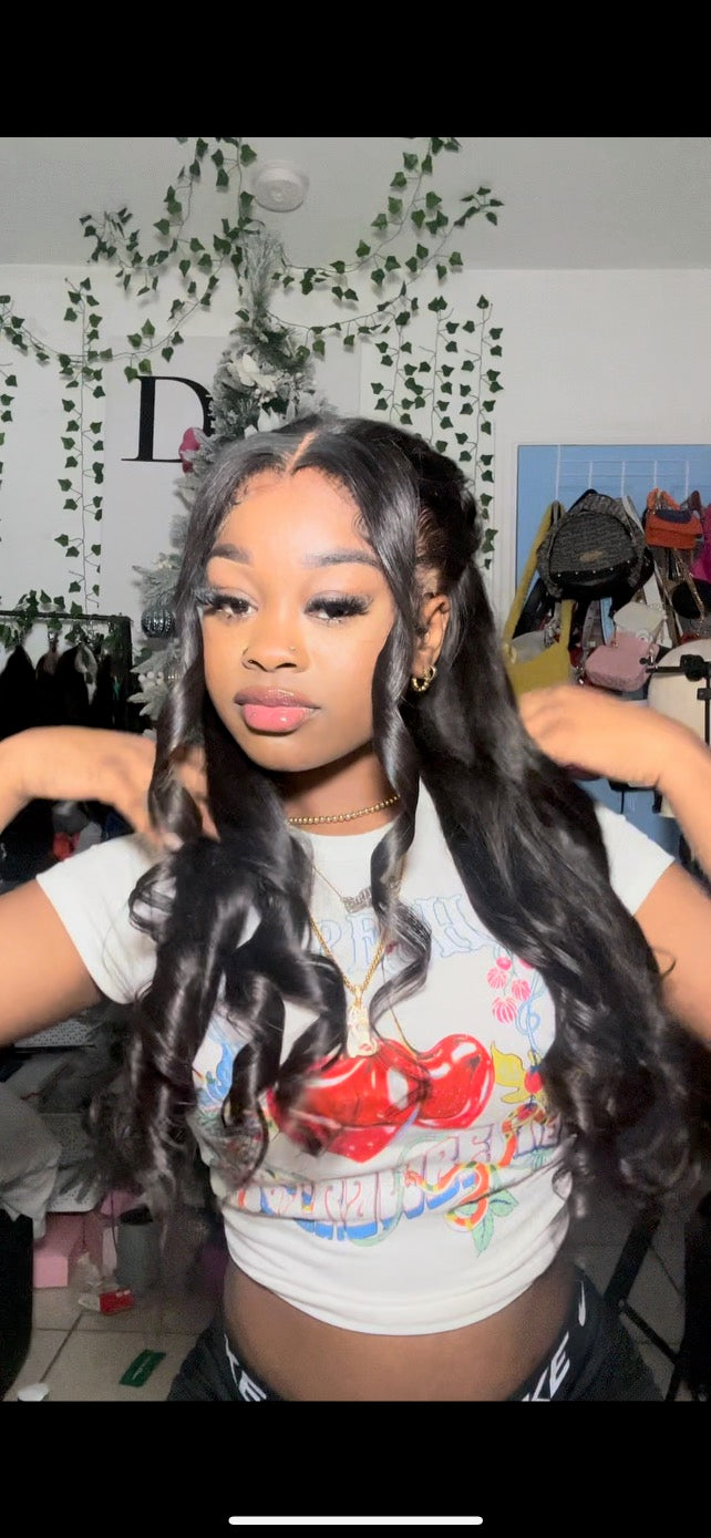 13x4 Virgin Brazilian Straight Wig