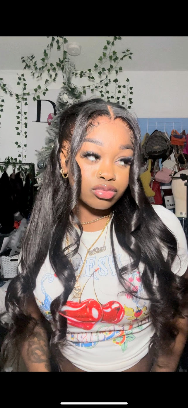 13x4 Virgin Brazilian Straight Wig