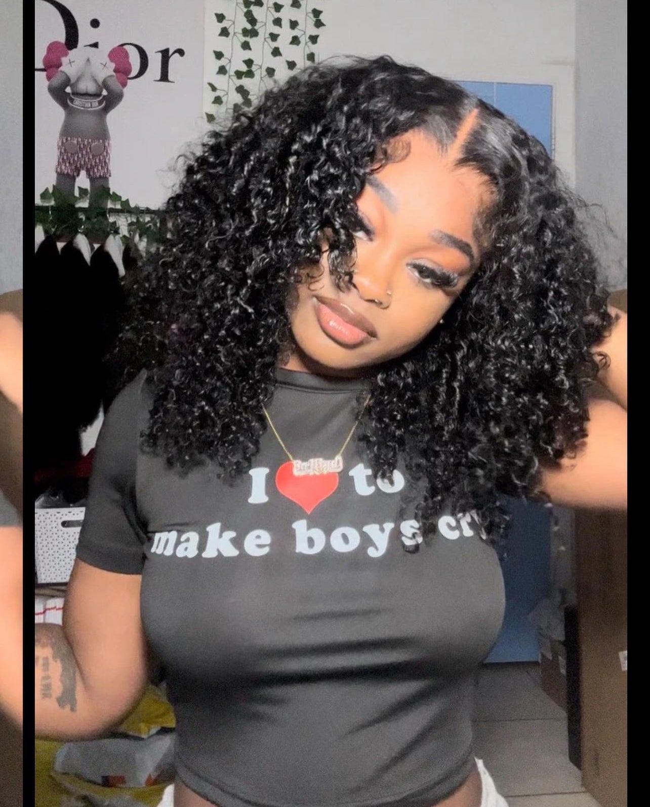 5x5 Kinky Curly Glueless Closure