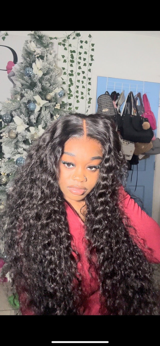 5x5 HD Glueless Closure WaterWave Wig