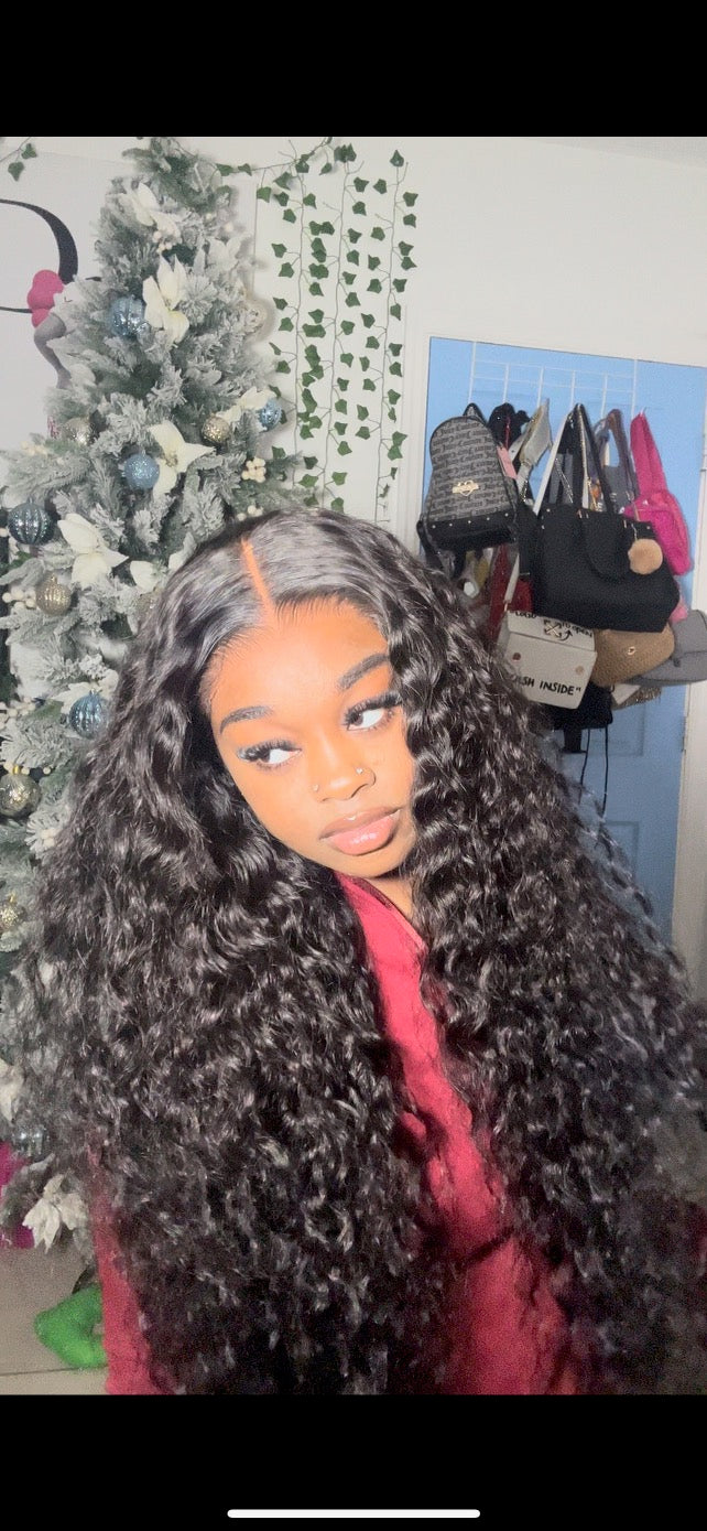 5x5 HD Glueless Closure WaterWave Wig