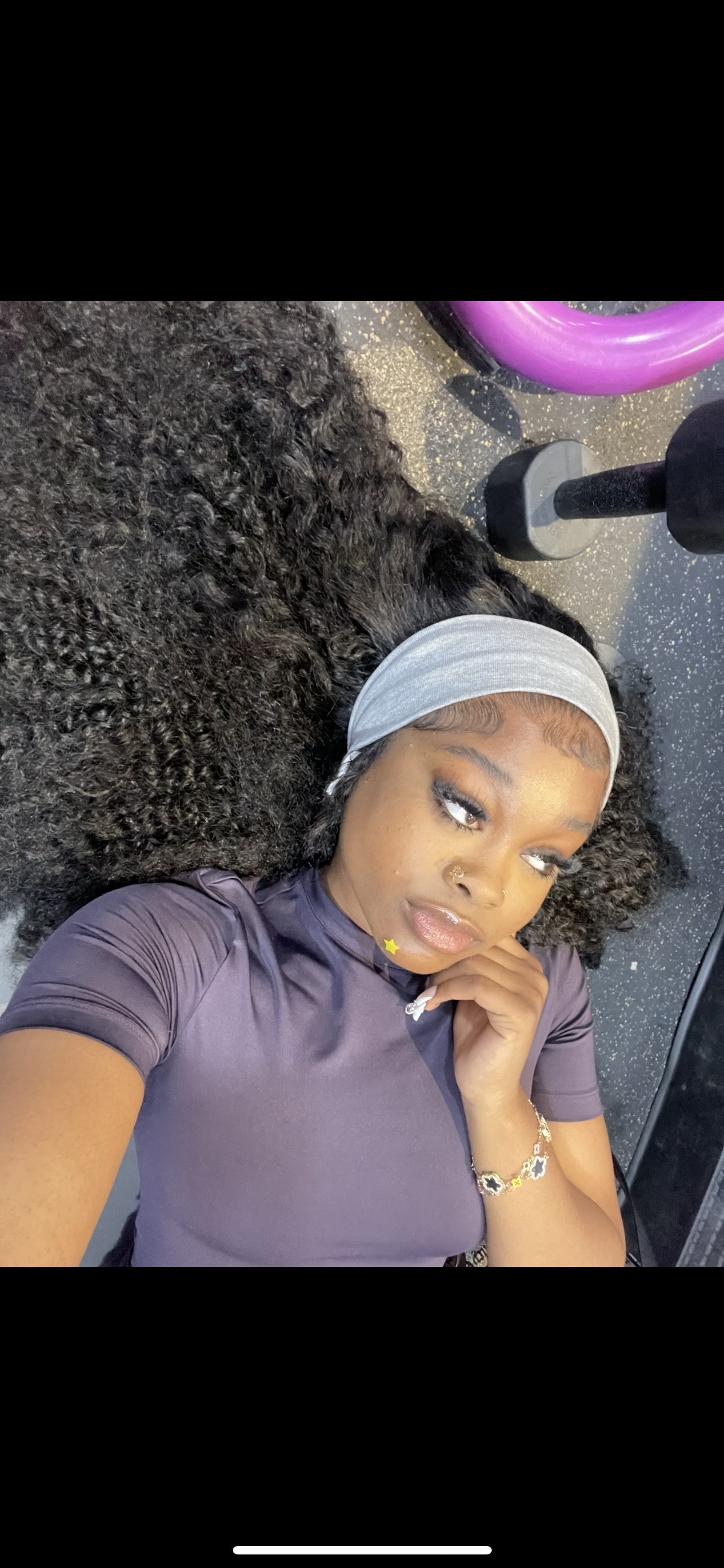 7x5 Glueless Kinky Curly Wig