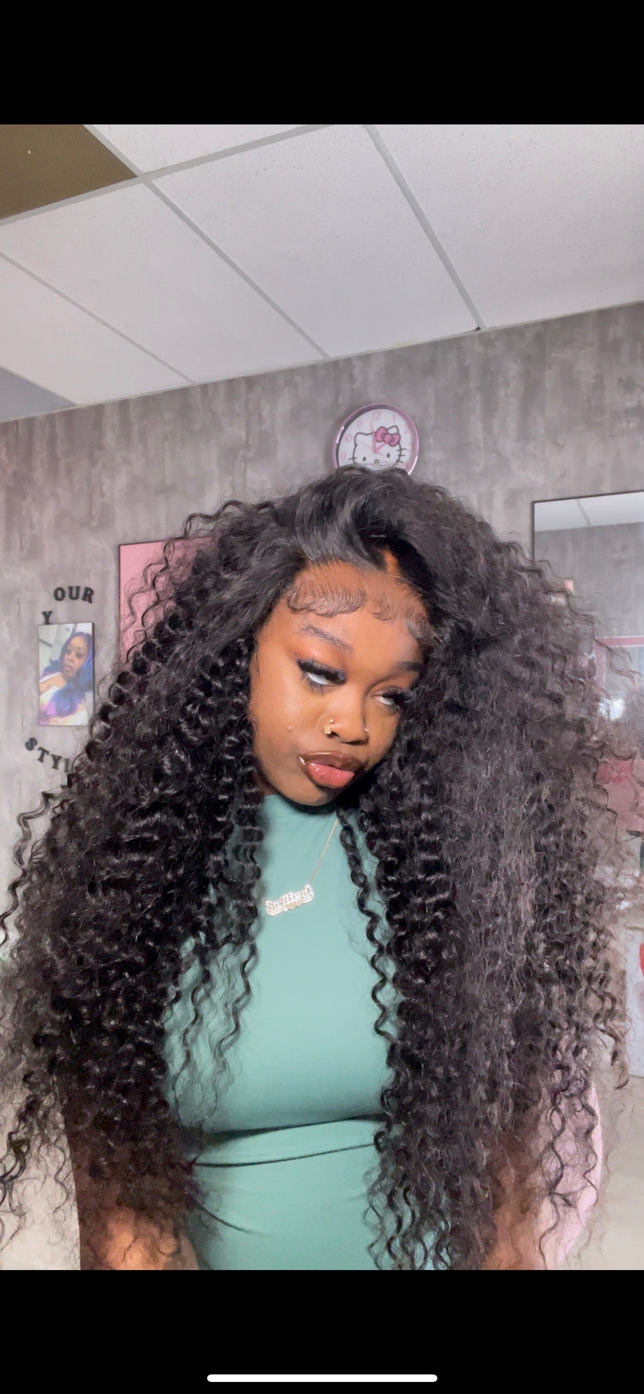 5x5 Glueless Curly Wig