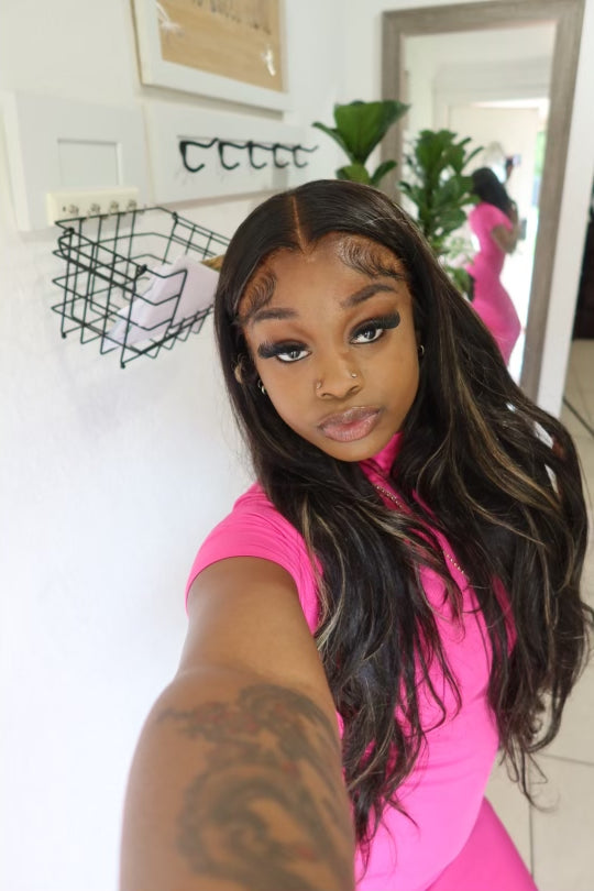 13x4 Transparent 30inch BodyWave Wig