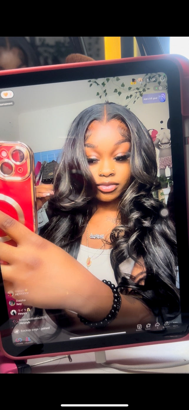13x4 Transparent 30inch BodyWave Wig