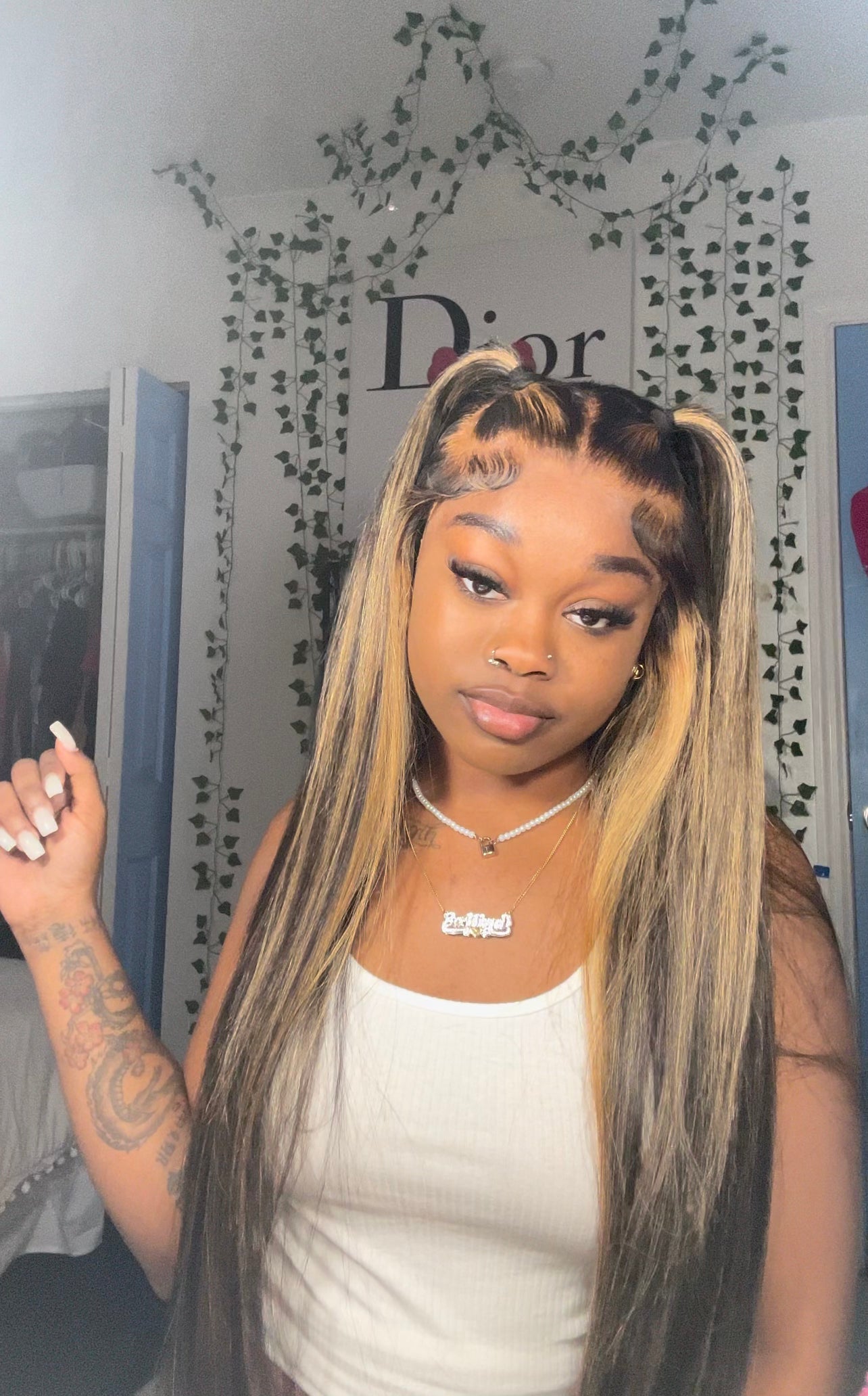 8x5 HD Glueless Straight Wig