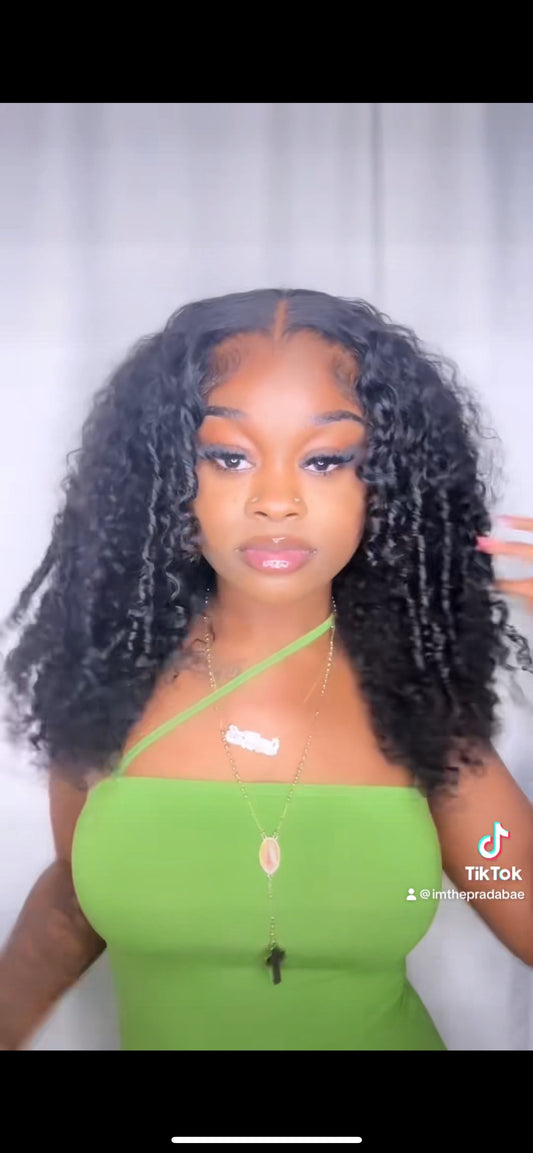 13x4 HD Curly Wig | 20inch