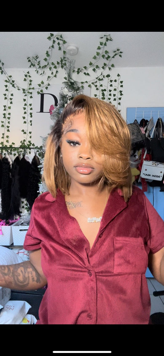 5x5 Glueless Closure Bob Wig
