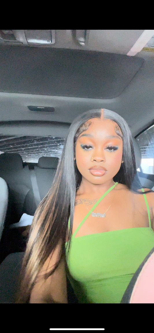 7x5 Glueless Straight Wig
