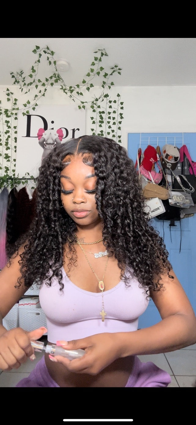 4x4 Closure Jerry Curly 26inch Wig