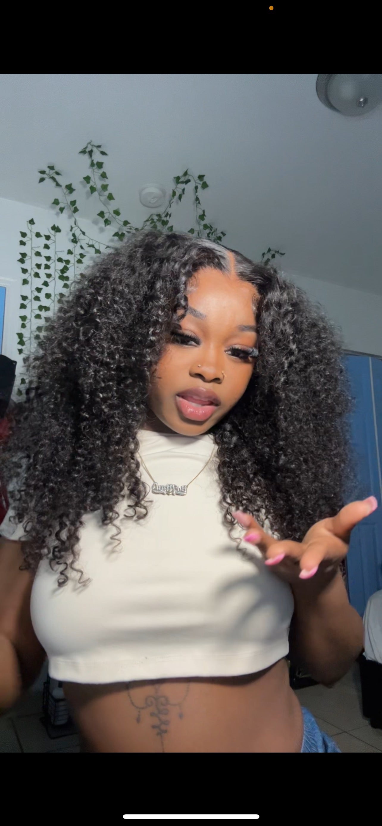 6x4 HD Kinky Curly Glueless Wig