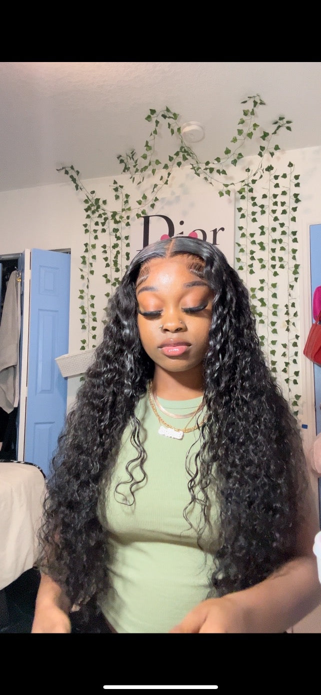 7x5 HD DeepWave Glueless Wig
