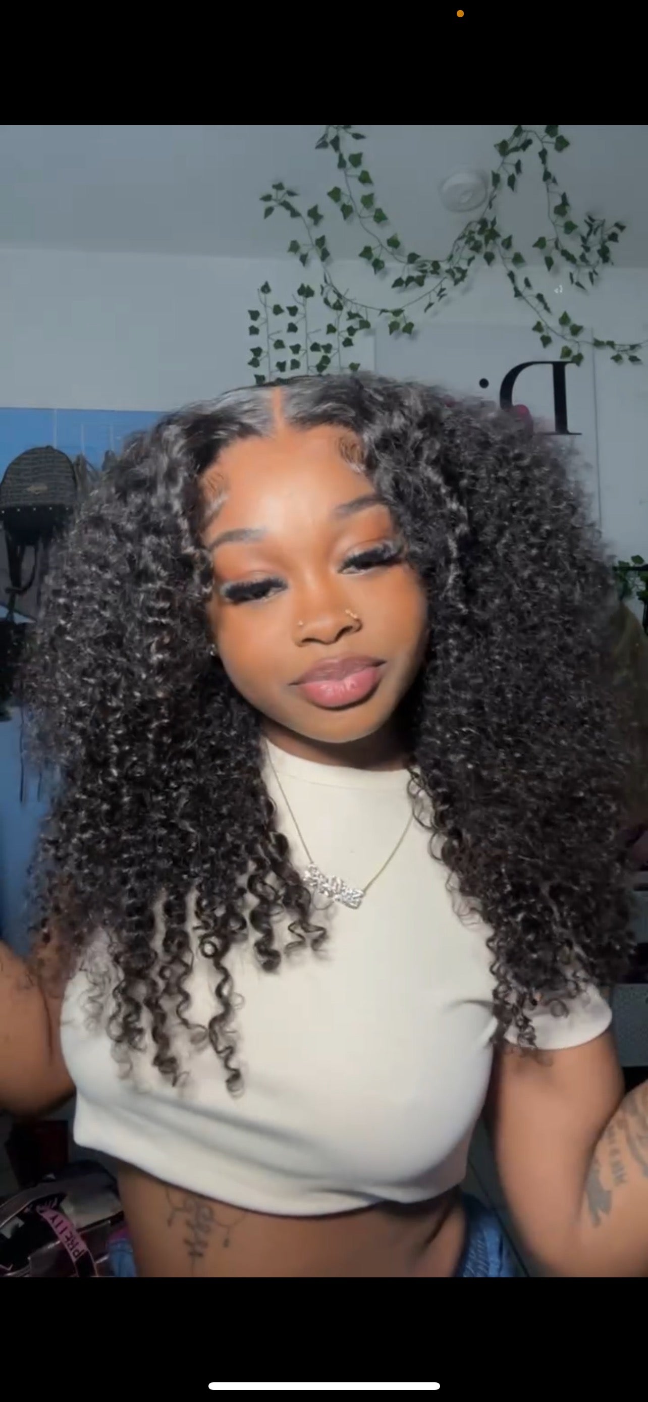 6x4 HD Kinky Curly Glueless Wig