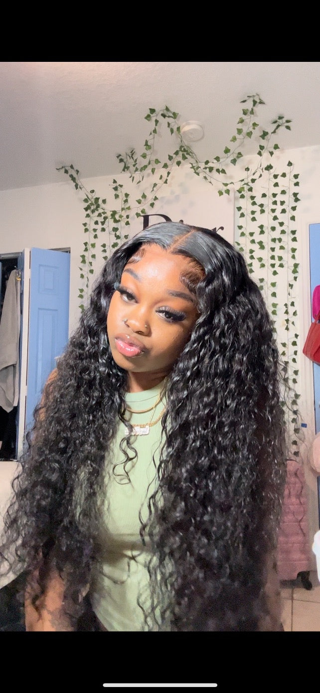 7x5 HD DeepWave Glueless Wig
