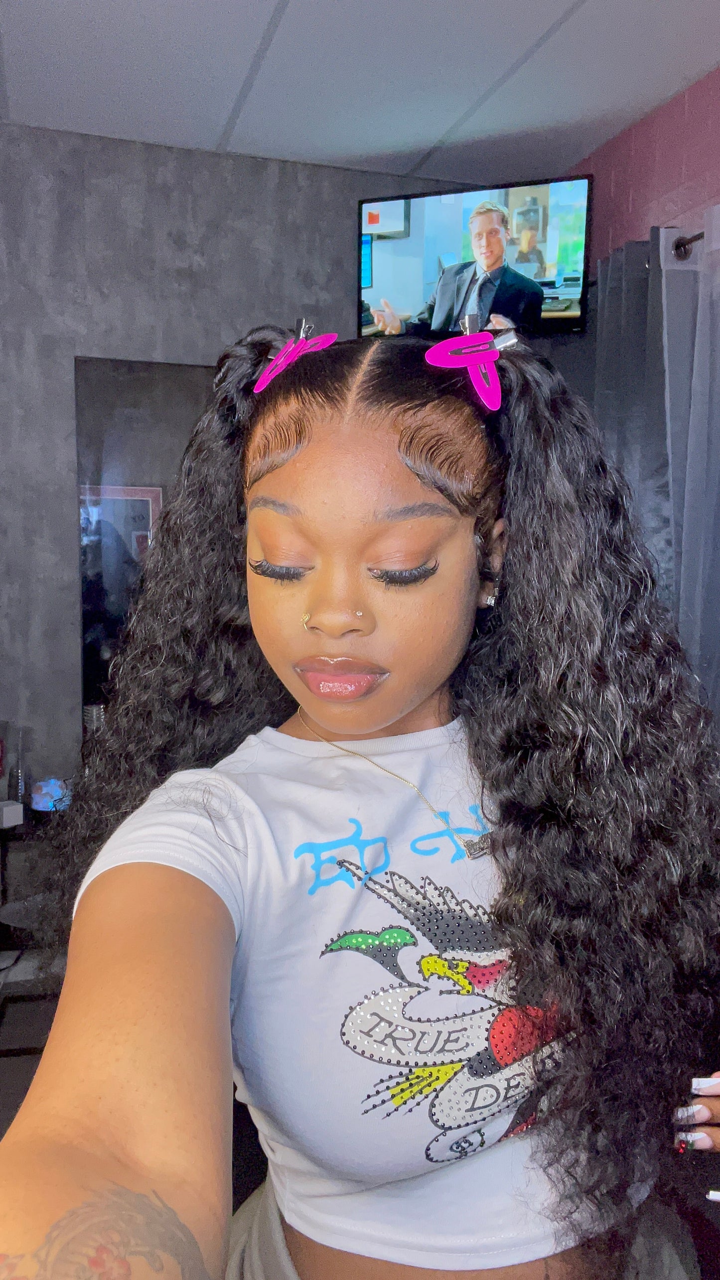 13x4 DeepWave Curly Wig