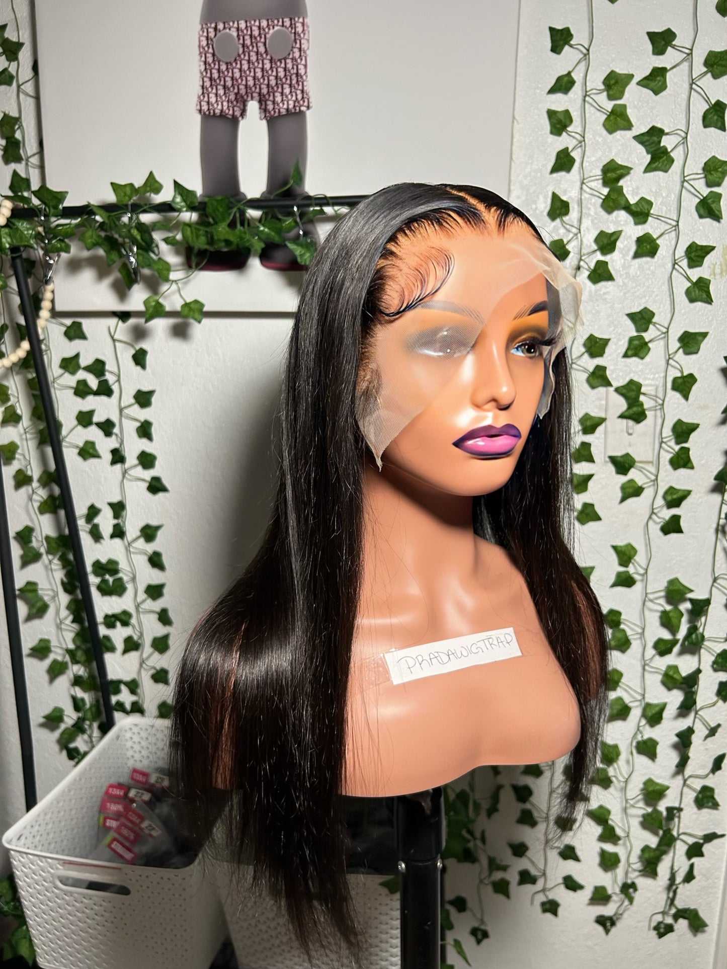 Transparent 13x4 Straight wig