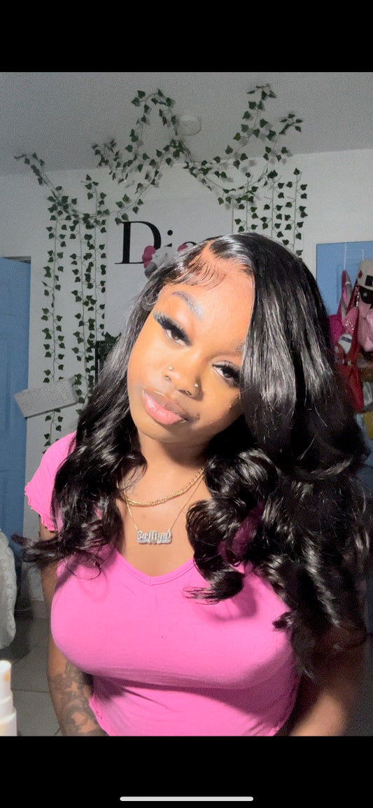 5x6 Glueless Curled Bob