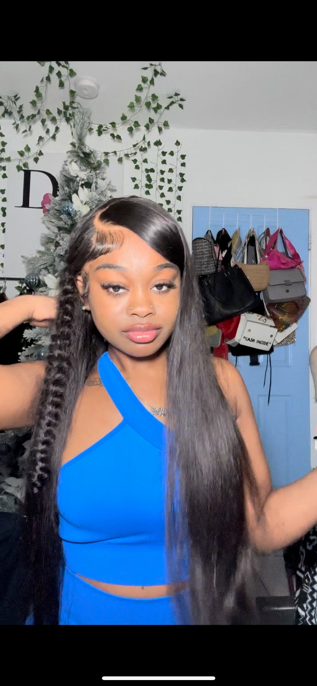 6x5 Closure Straight Wig 26inch