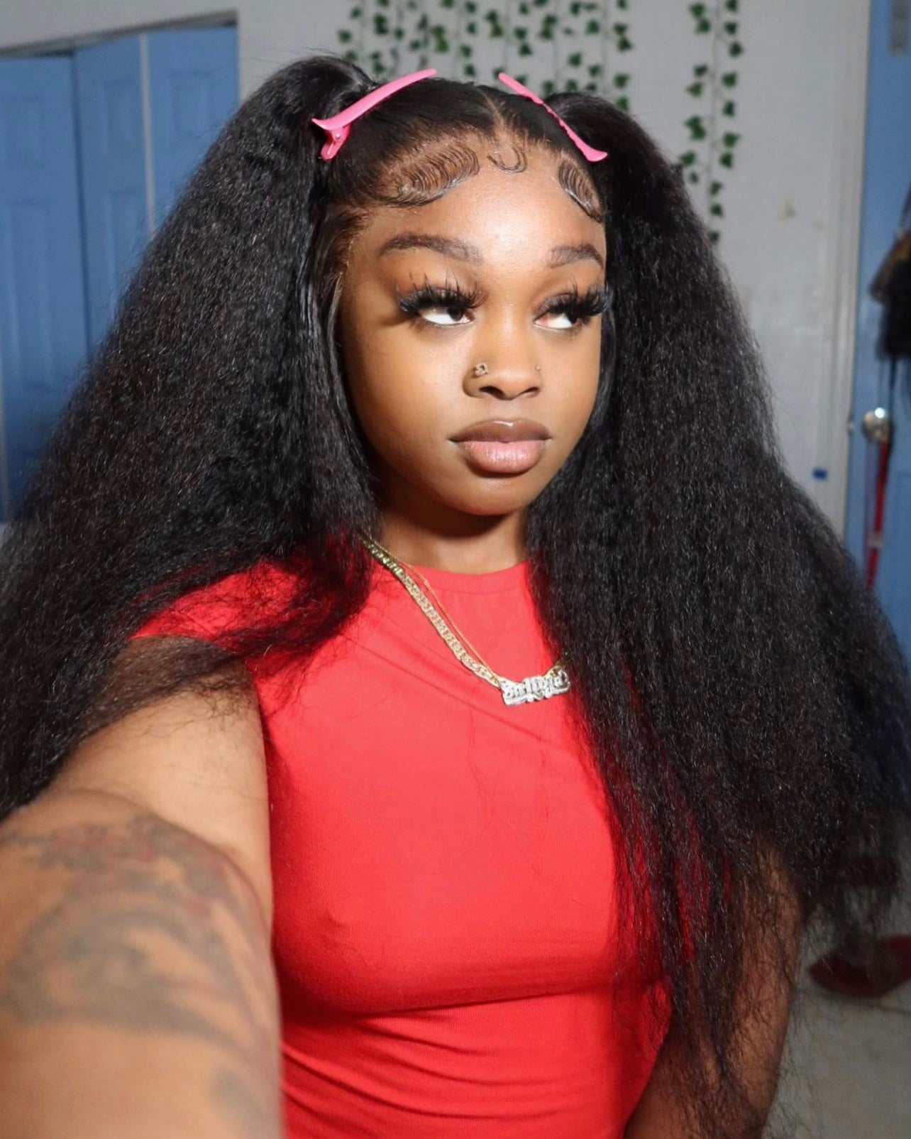 13x4 Kinky Straight Wig