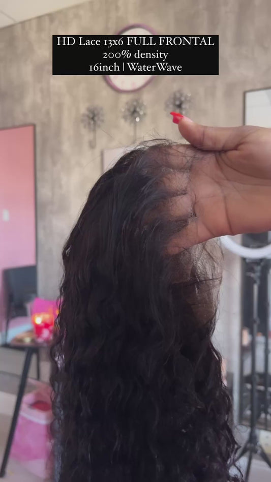 HD 13x6 Full Frontal WaterWave Wig