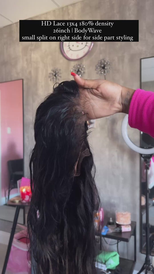 HD 7x4 BodyWave Wig